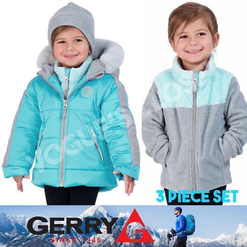 NEW! Gerry Kids jacket 3-in-1 System Size 5 Unisex